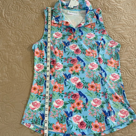 Scratch 70 Erin Sleeveless Golf Shirt - Picture 6 of 6